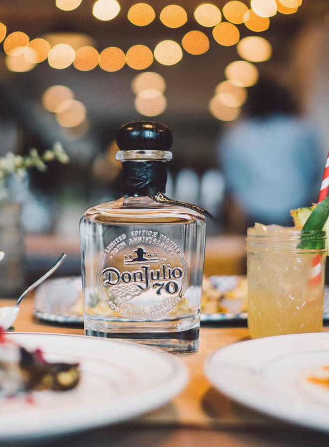 Don Julio Tequila Empty Bottle Wallpaper
