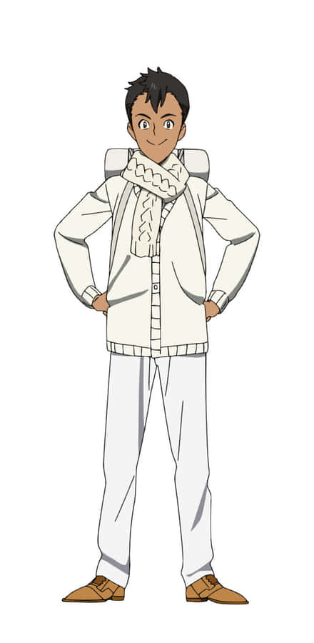 Don Leaping Into Action - The Promised Neverland Wallpaper