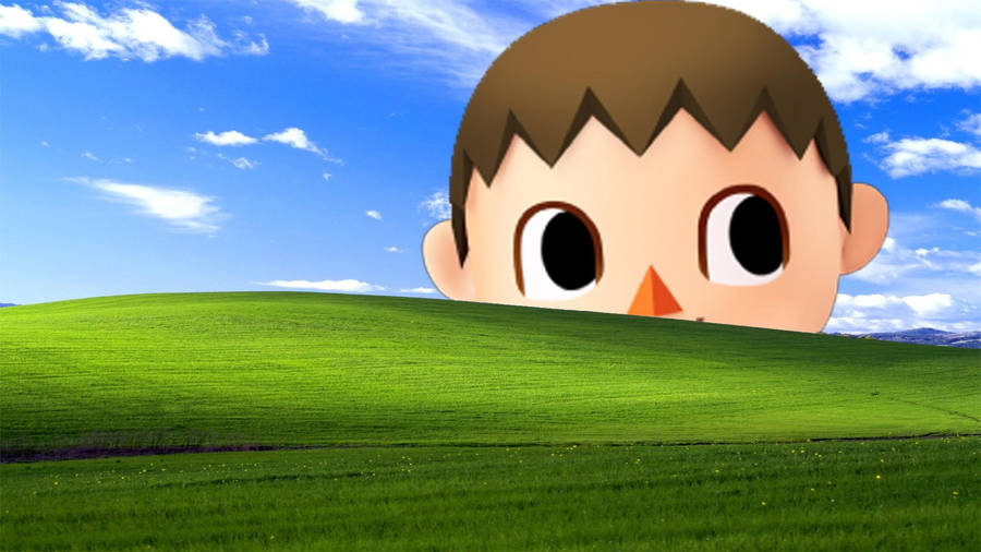 Don't Forget To Leave The Creepy Animal Crossing Villager A Nice Tip Wallpaper