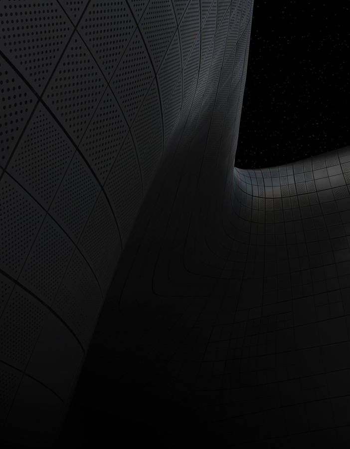 Dongdaemun Design Plaza Dark Mode Wallpaper