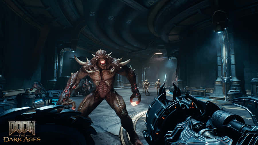 Doom Dark Ages Gameplay Wallpaper
