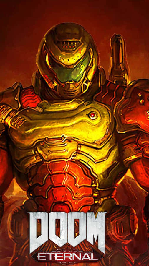 Doom Eternal Iphone Lock Screen Wallpaper