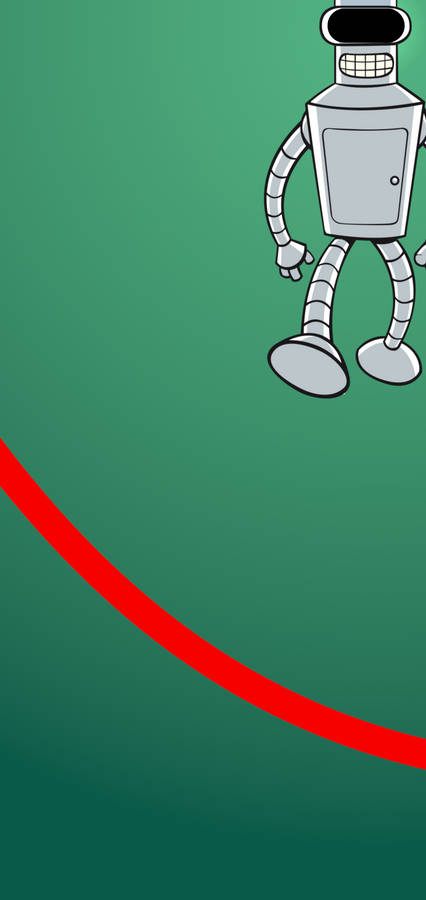 Dot Notch Futurama Robot Bender Wallpaper