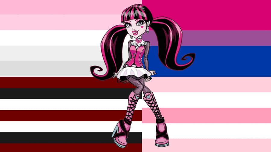 Draculaura Monster High Character Wallpaper
