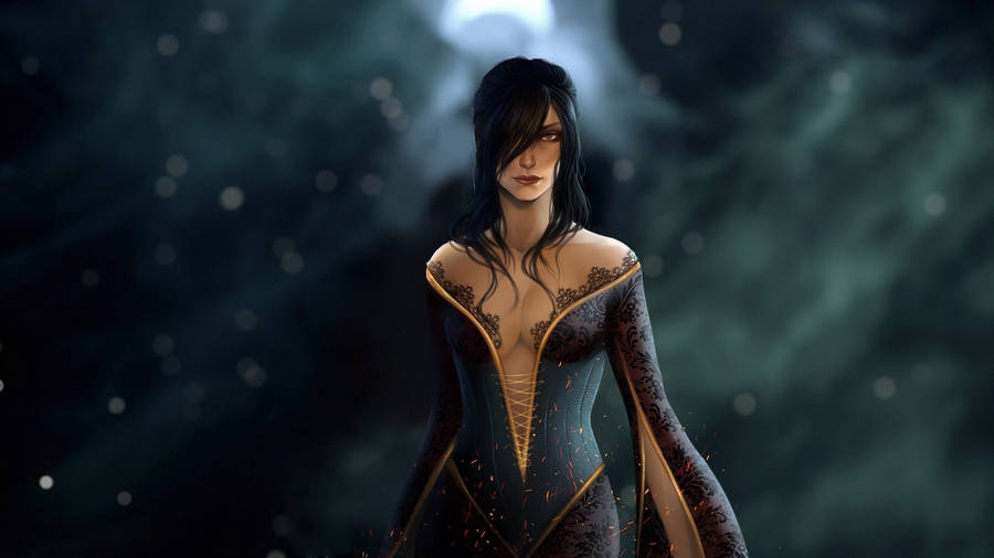 Dragon Age Inquisition Video Game Series Sorceress Morrigan Wallpaper