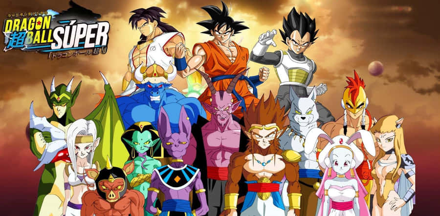 Dragon Ball Super Universe 6 Battle Scene Wallpaper