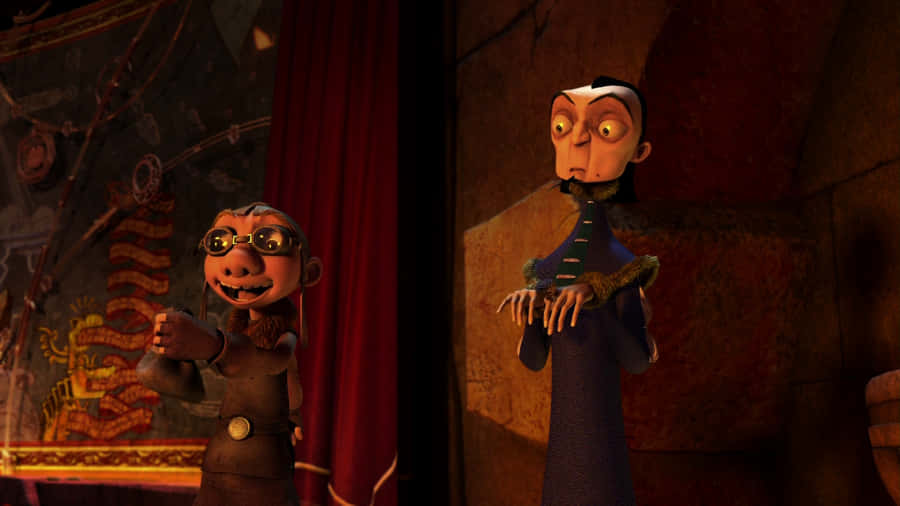 Dragon Hunters Gwizdo And Gildas Wallpaper