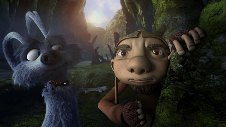 Dragon Hunters Gwizdo And Hector Wallpaper