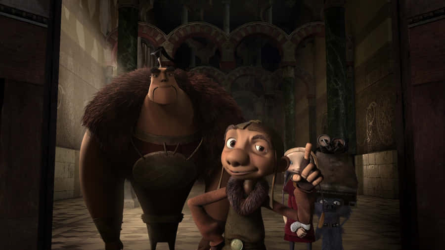 Dragon Hunters Gwizdo, Lian-chu, Hector, And Zoria Wallpaper