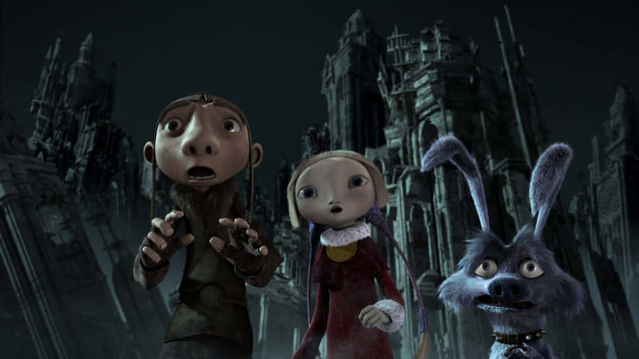 Dragon Hunters Gwizdo, Zoria, And Hector Wallpaper