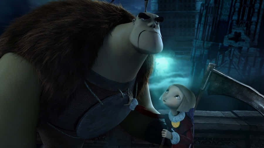 Dragon Hunters Lian-chu With Zoe Wallpaper