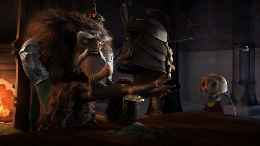 Dragon Hunters Lord Arnold And Zoria Wallpaper