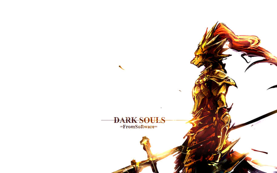 Dragon Slayer Ornstein - A Heroic Figure In The Battle Against Dragons Wallpaper