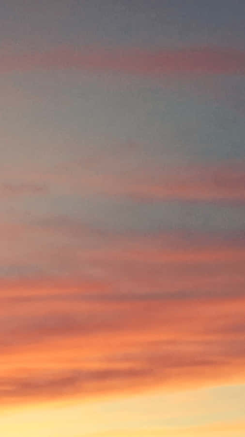 Dramatic Sky In Sunset. Wallpaper