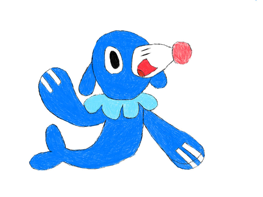 Drawing Of Popplio Wallpaper