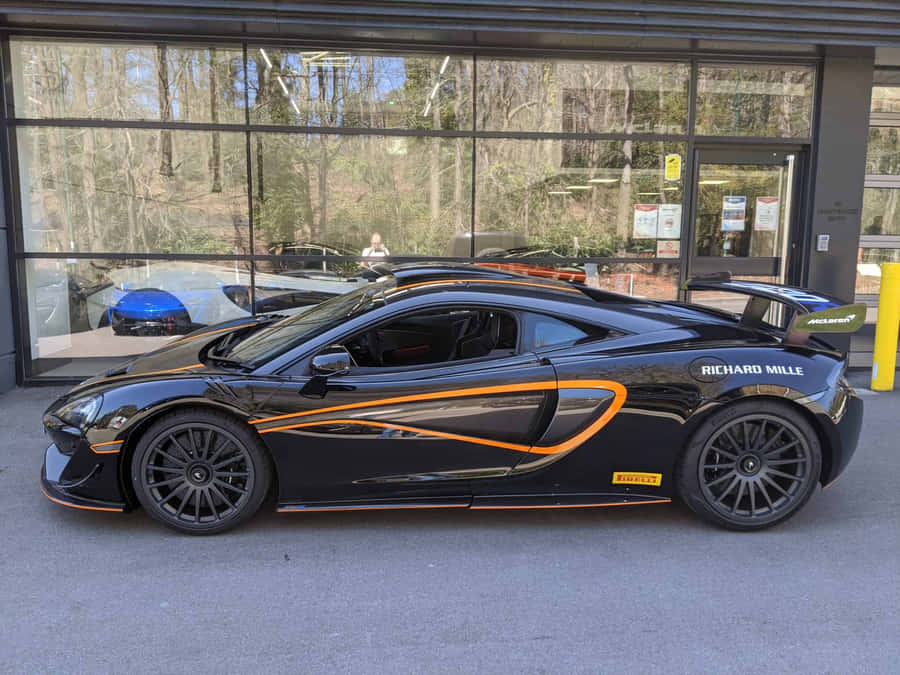 Dream Ride: Mclaren 620r In Action Wallpaper
