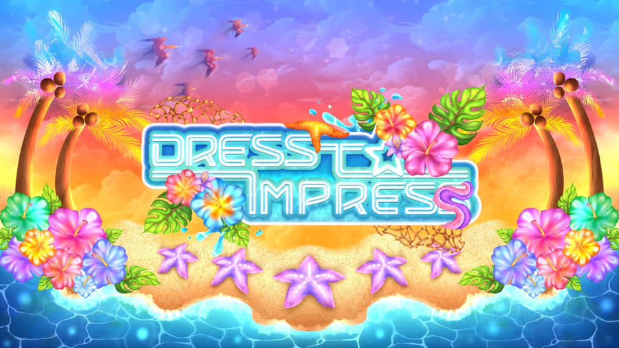 Dress To Impress Logo Wallpaper