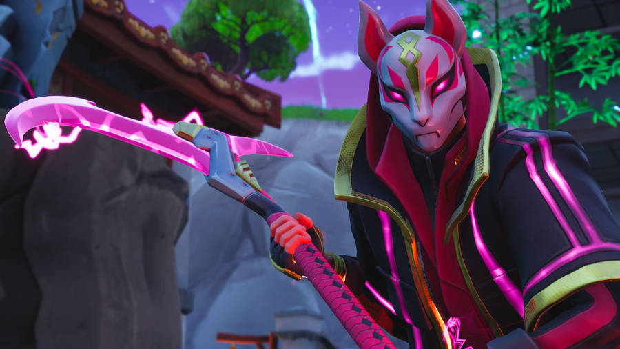Drift Fortnite Rift Edge Pickaxe Wallpaper