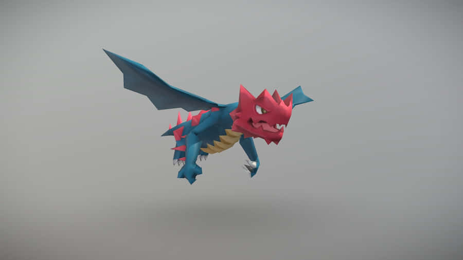 Druddigon Flying Pokemon Wallpaper