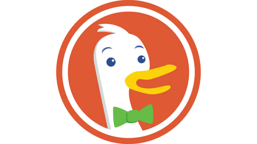 Duck Duck Go Logowith Mascot Wallpaper
