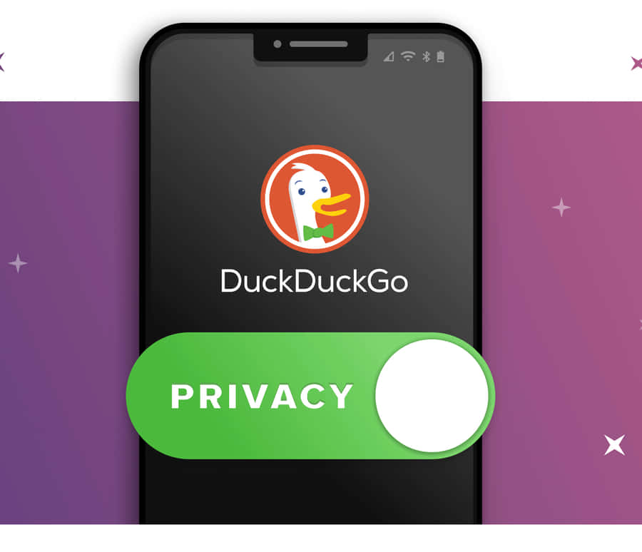 Duck Duck Go Privacy Search App Wallpaper