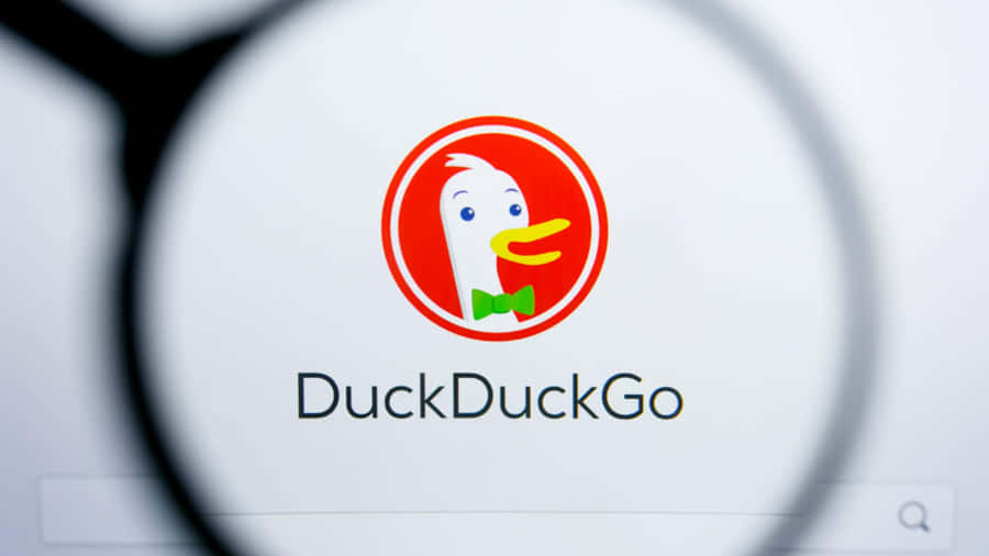 Duck Duck Go Search Engine Logo Wallpaper