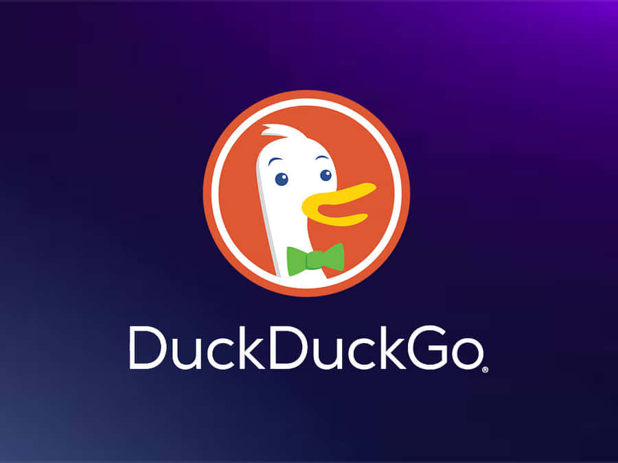 Duck Duck Go Search Engine Logo Wallpaper