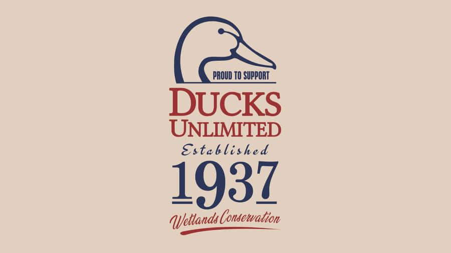Ducks Unlimited Heritage Logo Wallpaper