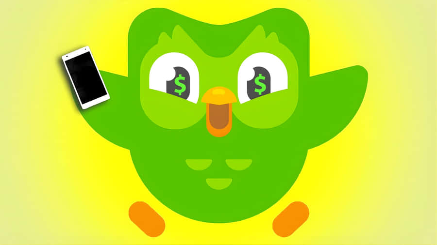 Duolingo App Monetization Wallpaper