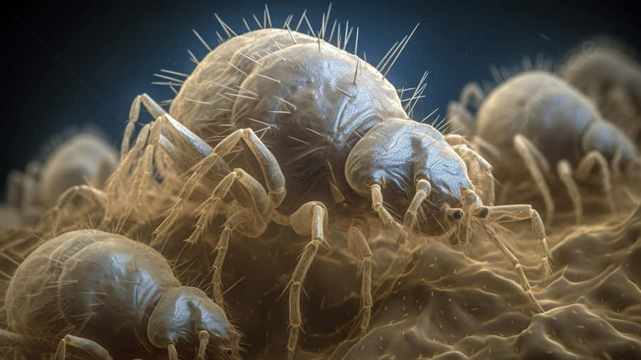Dust Mite Close Up Wallpaper