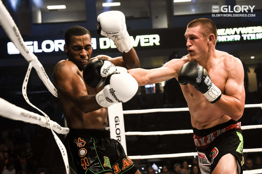 Dustin Jacoby, The Titan Of Kickboxing Wallpaper