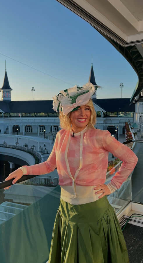 Dylan Dreyer Kentucky Derby Style Wallpaper