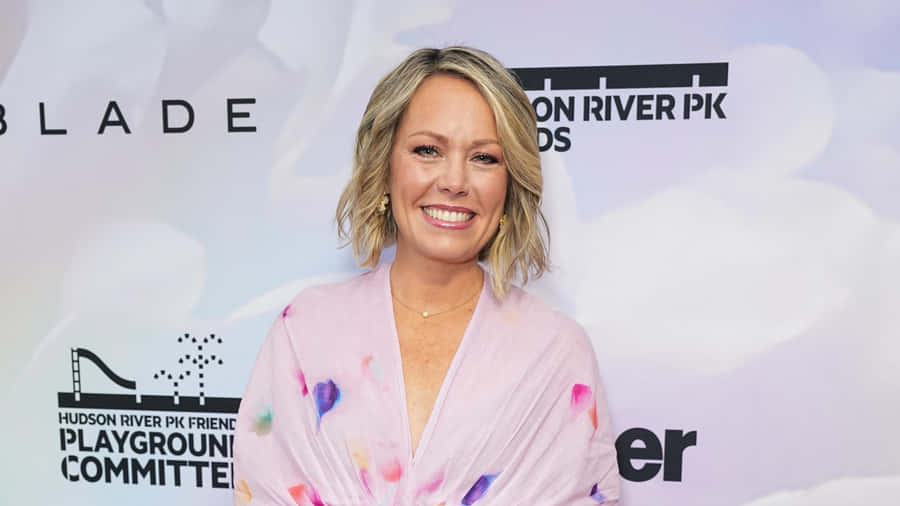 Dylan Dreyer Smiling At Event Wallpaper