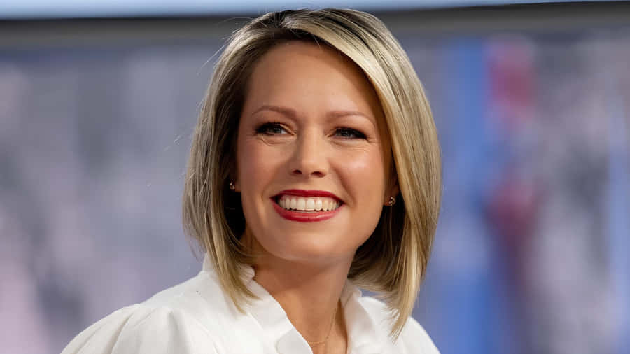 Dylan Dreyer Smiling Portrait Wallpaper