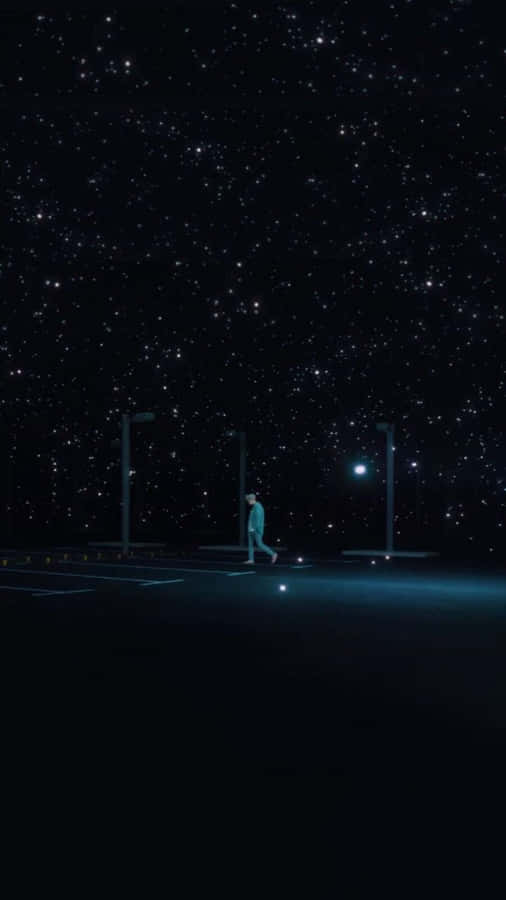 Dynamic Bts Music Video Snapshot Wallpaper