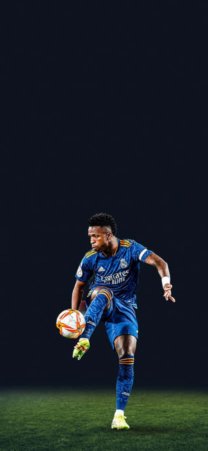 Dynamic Soccer Player Action4 K Wallpaper