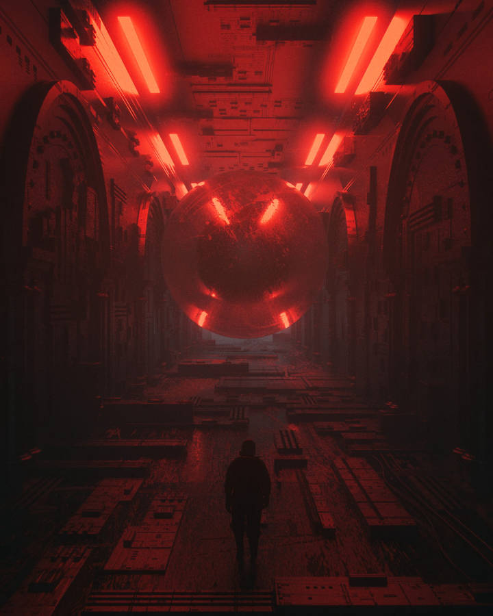 “dystopian Cyberpunk Aesthetic” Wallpaper