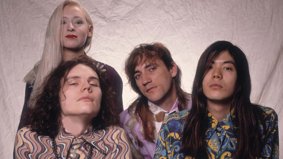 Early Smashing Pumpkins Band Photo Wallpaper