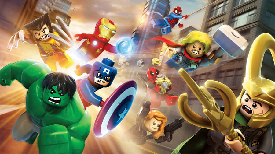 Earth's Mightiest Heroes Unite Wallpaper