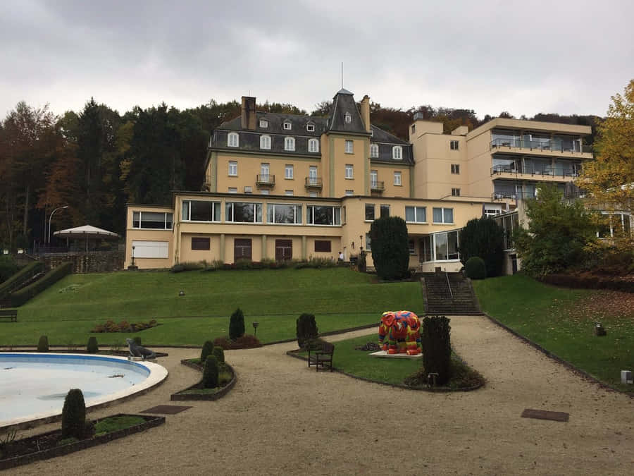 Echternach Hotel Garden View Wallpaper