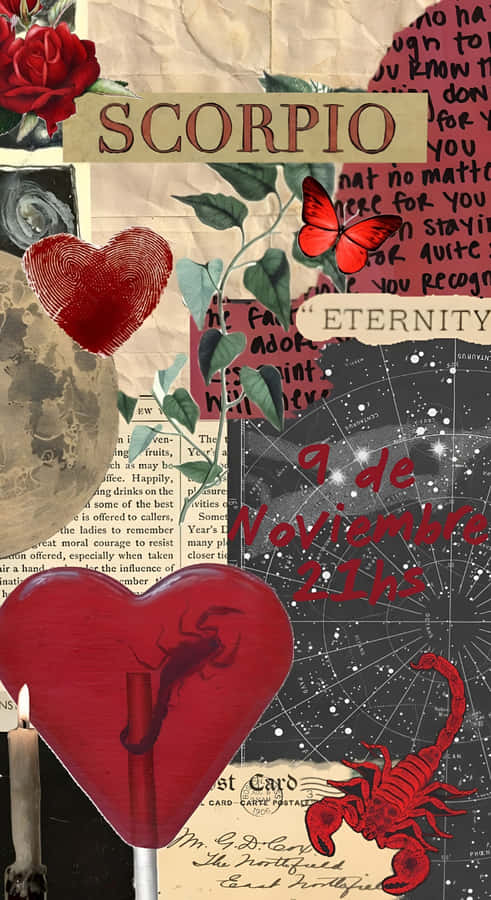 Edgy Scorpio Aesthetic Wallpaper