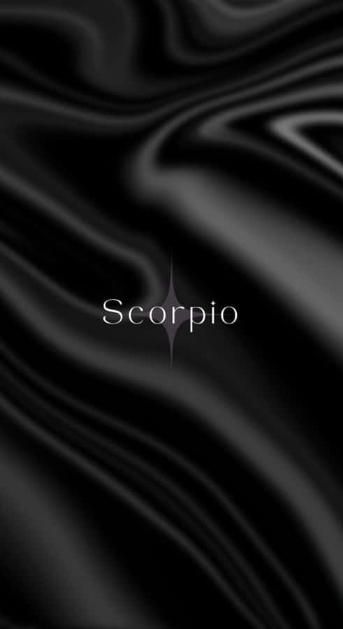 Edgy Scorpio Dark Aesthetic Wallpaper