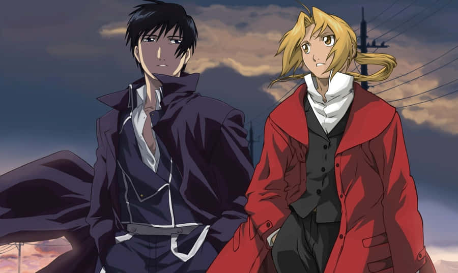 Edward Elric In Action Wallpaper