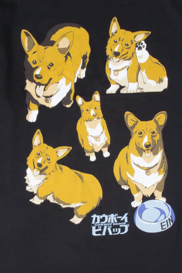 Ein The Data Dog On A Cowboy Bebop Adventure Wallpaper