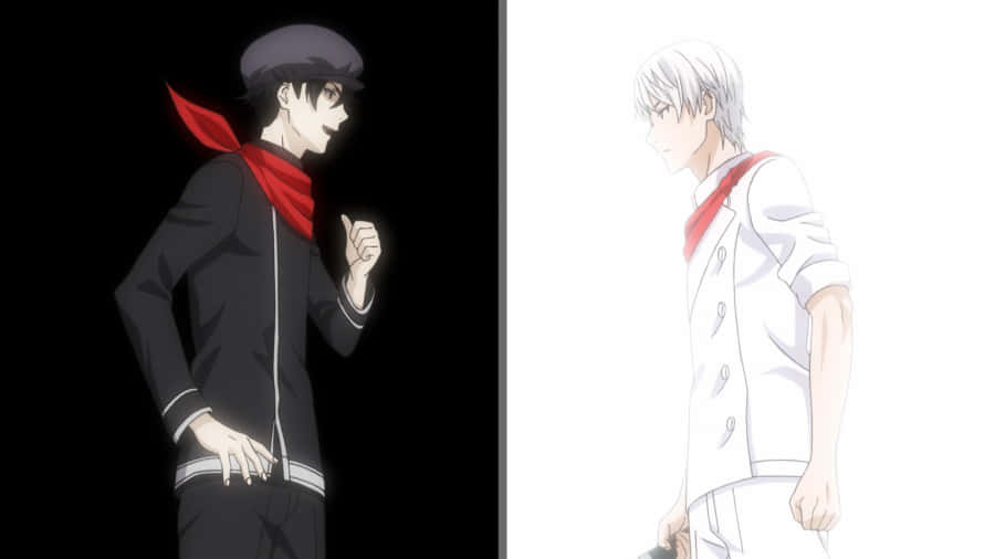 Eishi Tsukasa Anime Character Contrast Wallpaper