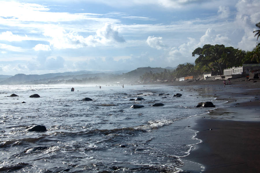 El Salvador San Blas Beach Wallpaper