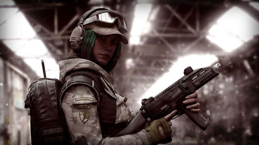Ela Bosak, The Explosive Expert In Tom Clancy's Rainbow Six Siege Wallpaper