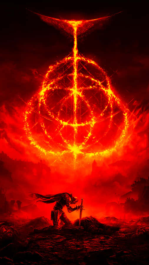 Elden Ring Flaming Signet Wallpaper Wallpaper
