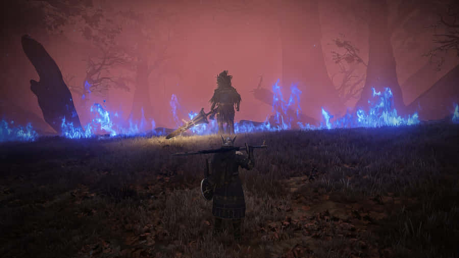 Elden Ring Nightreign Boss Fight Wallpaper