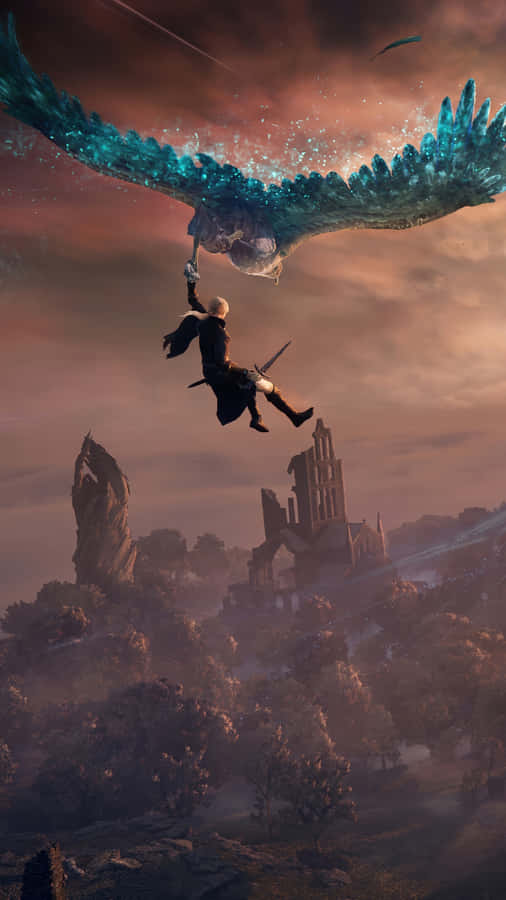 Elden Ring Nightreign Dragon Battle Wallpaper